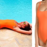 Alessia Marcuzzi beachwear Muryx costume arancio 2